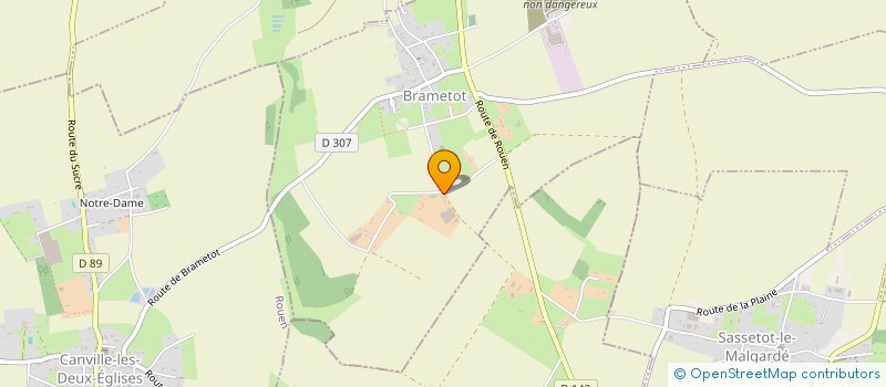 localisation de l'entreprise GROUPEMENT TEAM LANGLOIS  BRAMETOT