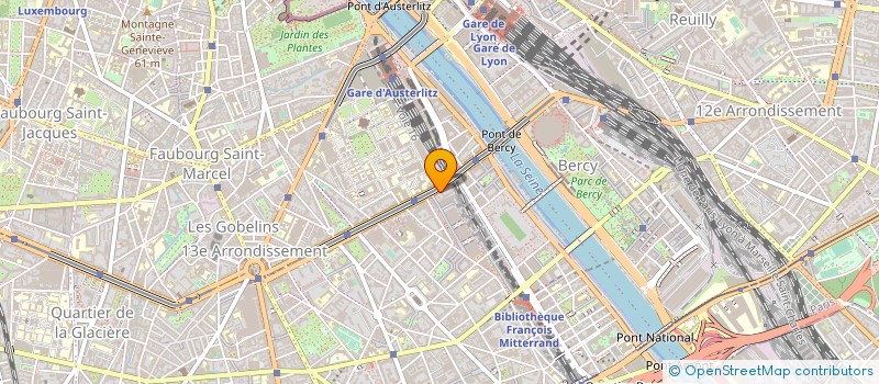 localisation de l'entreprise GROUPEMENT TECHNIQUE CONSEILS à PARIS