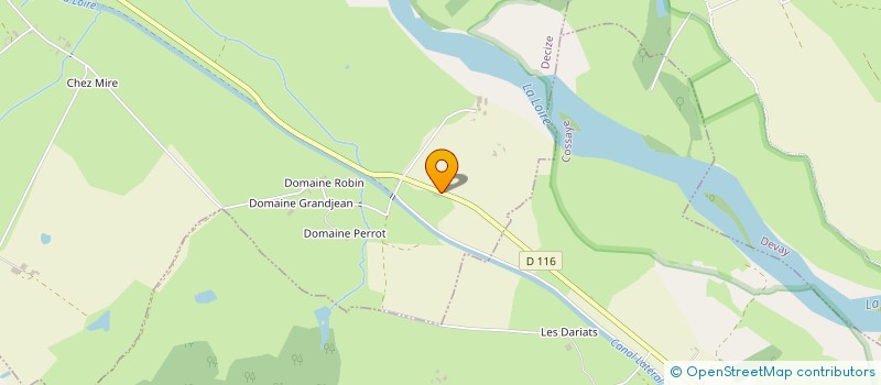 localisation de l'entreprise GROUPEMENT TECHNIQUE D'ELECTRICITE  SAINT-LEGER-DES-VIGNES