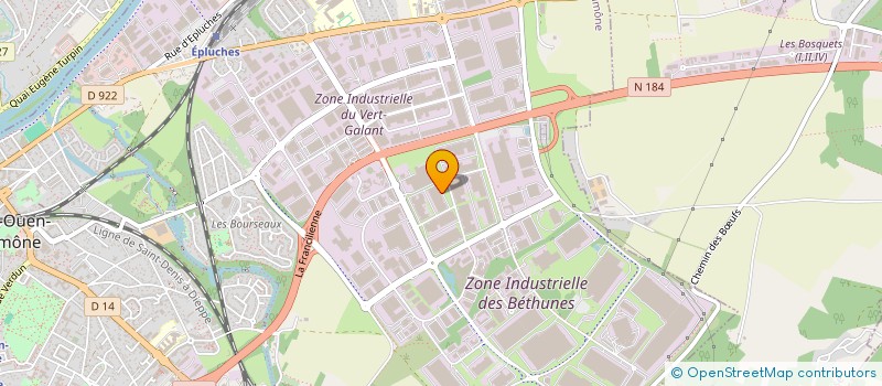 localisation de l'entreprise GROUPEMENT TECHNIQUE DE CONSTRUCTION-GTC à SAINT-OUEN-L'AUMONE
