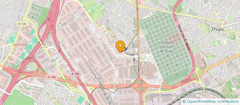 localisation de l'entreprise GROUPEMENT TECHNIQUE INFORMATIQUE ENVIRO  CHEVILLY-LARUE