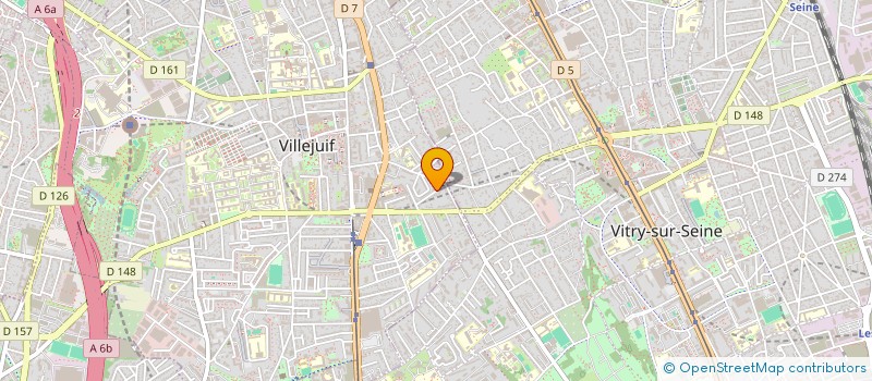 localisation de l'entreprise GROUPEMENT TELEPHONIQUE D'INTERVENTION  VILLEJUIF