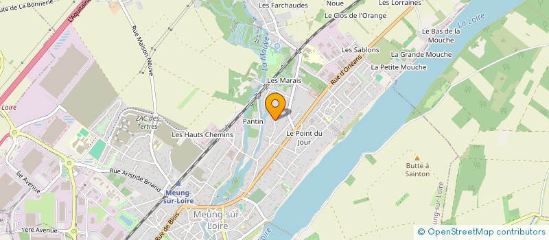 localisation de l'entreprise GROUPEMENT UXELLOIS à HUISSEAU-SUR-MAUVES