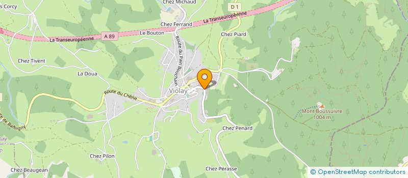 localisation de l'entreprise GROUPEMENT VOILES ET RIDEAUX à VIOLAY