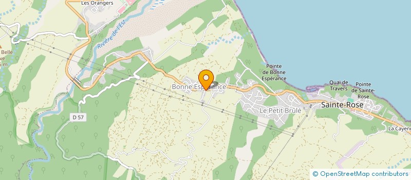 localisation de l'entreprise GROUPEMENTS D'EMPLOYEURS DES AGRICULTEURS DE L'EST à SAINTE-ROSE