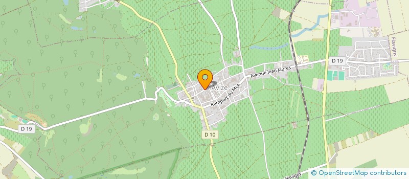 localisation de l'entreprise GROUPEMENTS D'EMPLOYEURS MAISON FALLET  AVIZE