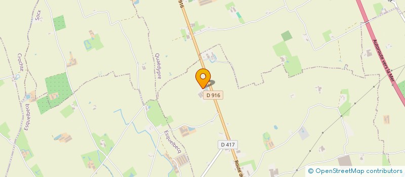 localisation de l'entreprise GROUPEMENTS D'EMPLOYEURS TERRES ET TALENTS  WORMHOUT