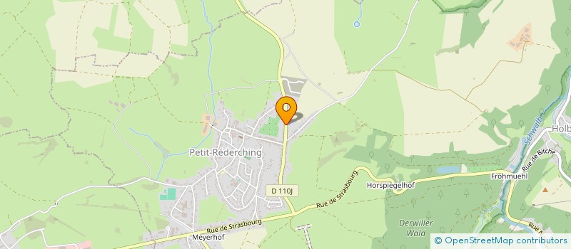 localisation de l'entreprise GROUPEMNT FONCIER AGRICOLE DU LEHN  PETIT-REDERCHING