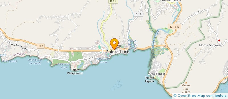 localisation de l'entreprise GROUPEMT ACT INTERNAT A CARACTERE SOLIDAIRE  SAINTE-LUCE