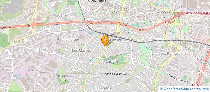 localisation de l'entreprise GROUPES ET CONCERTS COLOMIERS à COLOMIERS