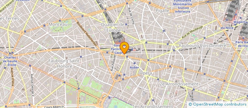 localisation de l'entreprise GROUPMAIN DBP à PARIS