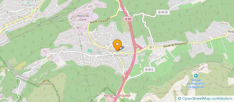 localisation de l'entreprise GROUPO SANT ALOI BEDOULENCO  ROQUEFORT-LA-BEDOULE