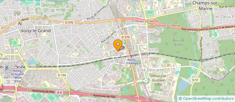 localisation de l'entreprise GROUPT ASS SERVICE SOIN AIDE DOMICIL IDF à NOISY-LE-GRAND