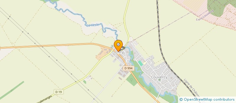 localisation de l'entreprise GROUPT EMPL. DE CHAMPAGNY          MARTIN CHARLES  MOURMELON-LE-PETIT