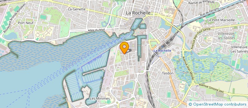 localisation de l'entreprise GROUPT EMPLOY INSET QUALIF TP 17 à LA ROCHELLE