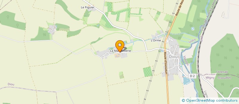 localisation de l'entreprise GROUPT EMPLOYEURS DE DIOU à DIOU