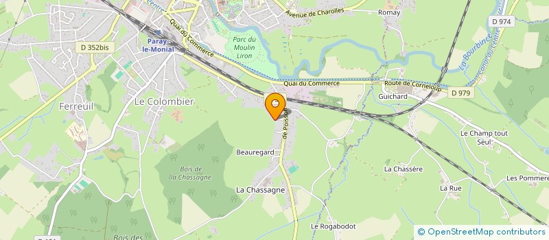 localisation de l'entreprise GROUPT FORESTIER DE L ETANG DE LA CLOCHE  SAINT-YAN