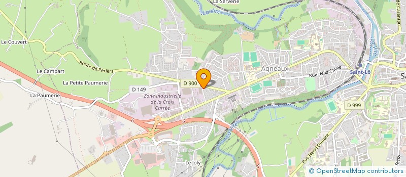localisation de l'entreprise GROUPWEST à AGNEAUX