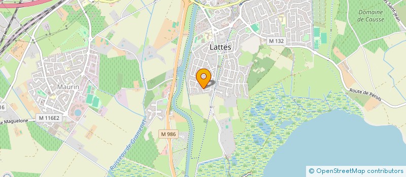localisation de l'entreprise GROUSE à LATTES