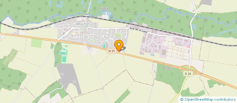 localisation de l'entreprise GROUSELLE FREDERIC  MUIZON