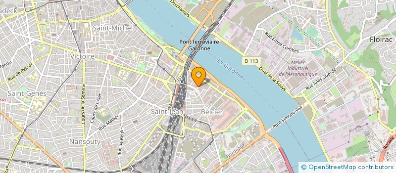 localisation de l'entreprise GROUT  BORDEAUX