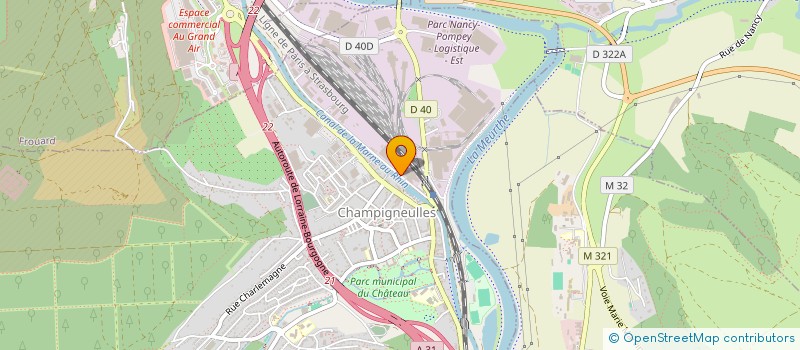 localisation de l'entreprise GROW & ENHANCER à CHAMPIGNEULLES