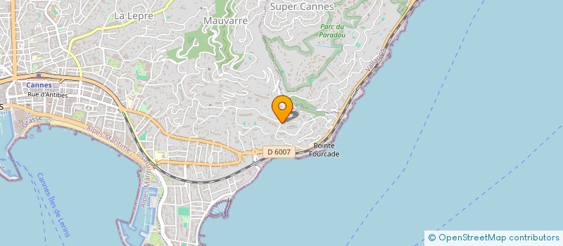 localisation de l'entreprise GROW PROPERTIES  CANNES