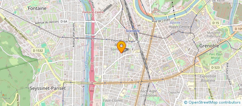 localisation de l'entreprise GROWNOBLE à GRENOBLE