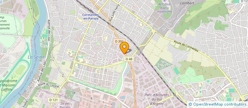 localisation de l'entreprise GROWTH4SCHOOL  CORMEILLES-EN-PARISIS