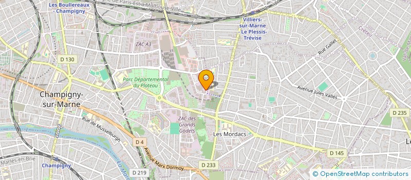 localisation de l'entreprise GROWTHIFY  CHAMPIGNY-SUR-MARNE