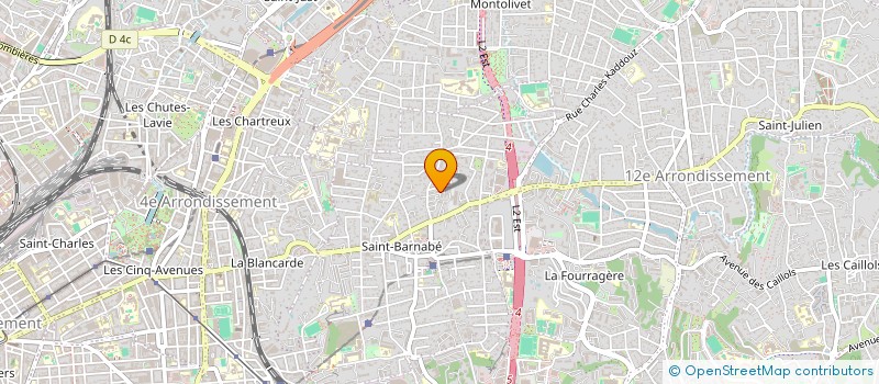 localisation de l'entreprise GROZ à MARSEILLE
