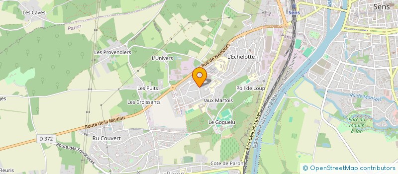 localisation de l'entreprise GROZNY  PARON