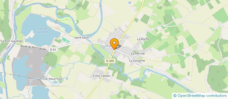 localisation de l'entreprise GRP  MARCON