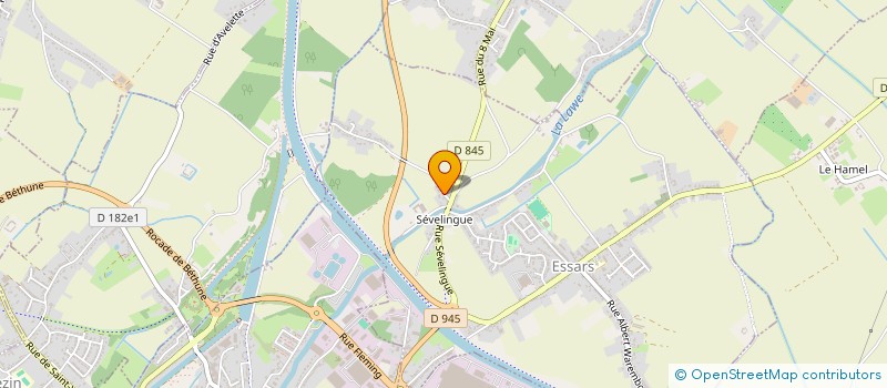 localisation de l'entreprise GRP D EMPLOYEURS FERME DU LIGNY    LE PETIT  ESSARS