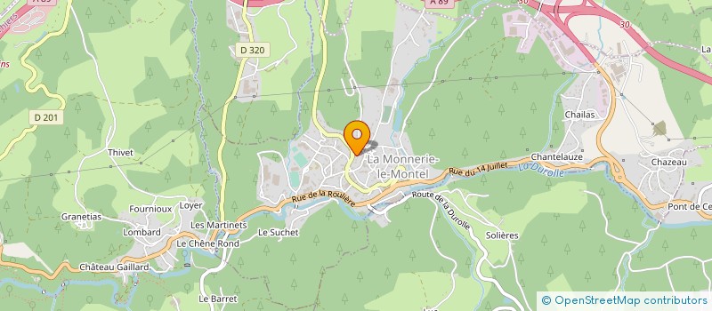 localisation de l'entreprise GRP DE FOOTBALL PORTUGAIS à LA MONNERIE-LE-MONTEL