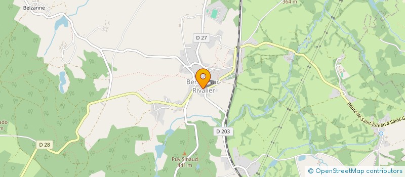 localisation de l'entreprise GRP DES SI PAYS D'AMBAZAC PUYS ET MONTS  LAURIERE