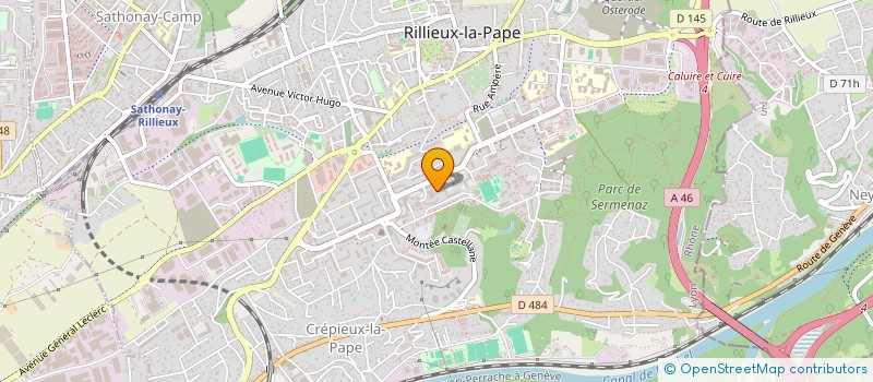 localisation de l'entreprise GRP DRIVE  RILLIEUX-LA-PAPE