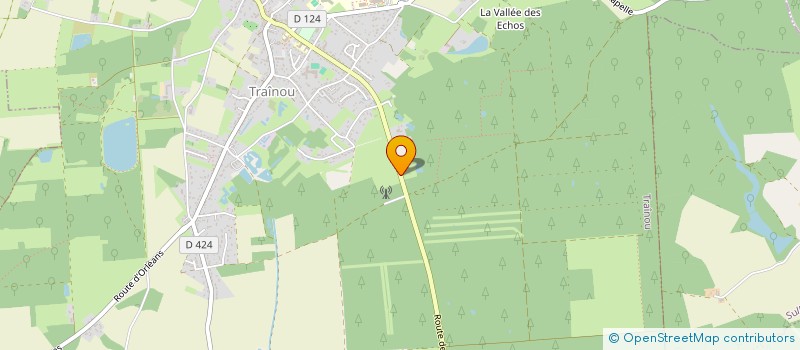 localisation de l'entreprise GRP HOLDING à TRAINOU