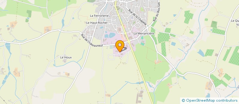 localisation de l'entreprise GRP IMMO  MAUGES-SUR-LOIRE