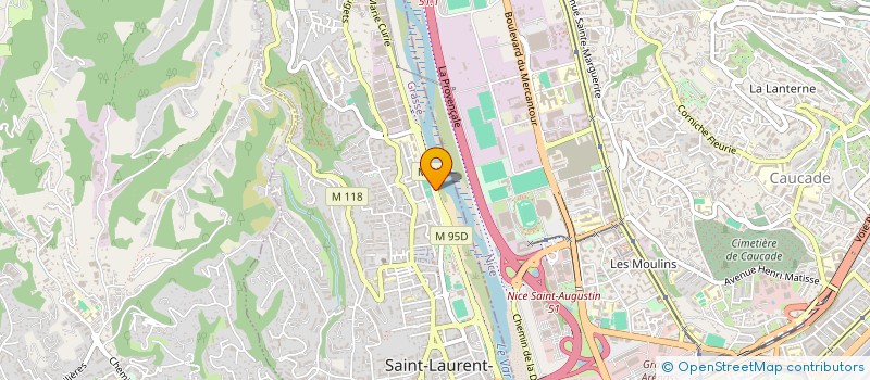 localisation de l'entreprise GRP INSERT DES PERSON HANDICAPEES PHYSIQ à SAINT-LAURENT-DU-VAR