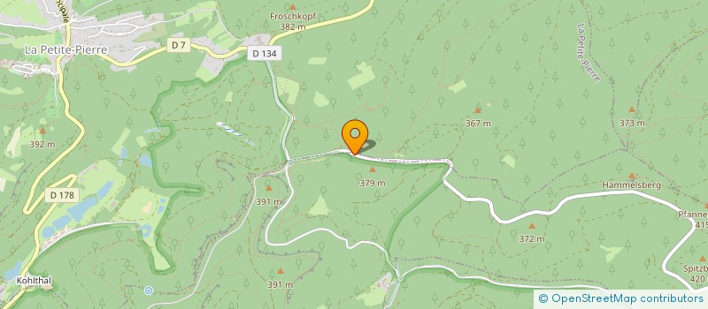 localisation de l'entreprise GRP ORNITHOLOGIQUE DU REFUGE NORD ALSACE  NEUWILLER-LES-SAVERNE