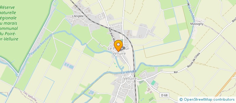 localisation de l'entreprise GRP REIS  LES VELLUIRE-SUR-VENDEE