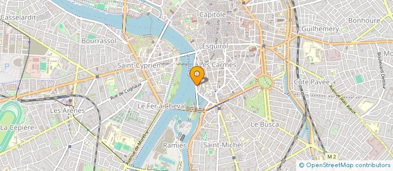 localisation de l'entreprise GRPE CHIRURG AZAIS FAGES PUGNET GRAVIE à TOULOUSE