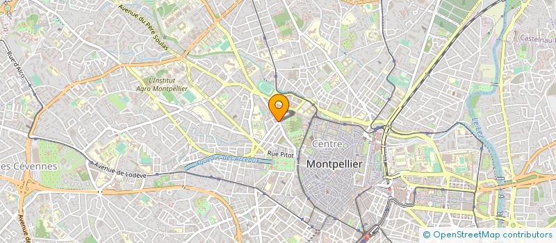 localisation de l'entreprise GRPE ETUDE FORM OUTILS SOLAIRES ALT TECH à MONTPELLIER