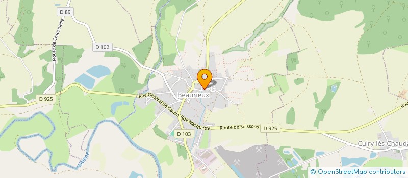 localisation de l'entreprise GRPEMENT FORESTIER DU BOIS DE BEAURIEUX  BEAURIEUX