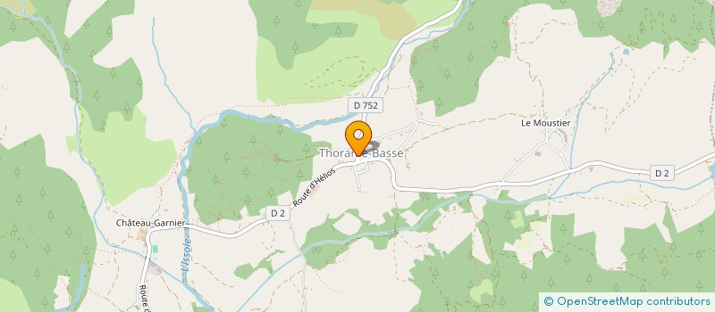 localisation de l'entreprise GRPMENT PRODUCTEURS ALPES HTE PROVENCE  THORAME-BASSE