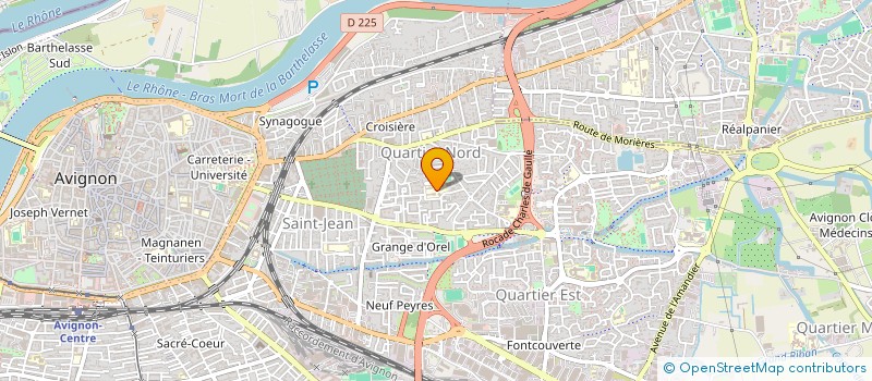 localisation de l'entreprise GRPT ASS USEP CIRCONSCRIPTION AVIGNON à AVIGNON