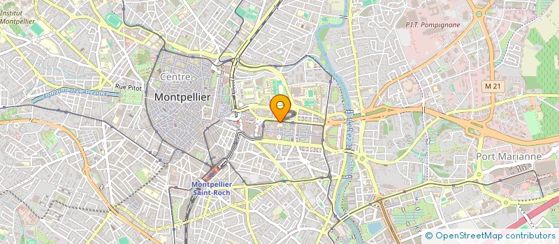 localisation de l'entreprise GRPT COMMERCANT HALLES JACQUES COEUR GIE à MONTPELLIER