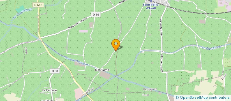 localisation de l'entreprise GRPT D'EMPL JEAN  SAINT-FELIU-D'AVALL