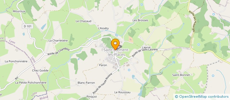 localisation de l'entreprise GRPT D'EMPL ST CLEMENT LONGESSAIGNE  SAINT-CLEMENT-LES-PLACES